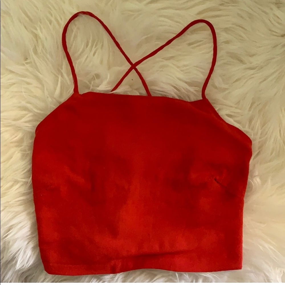 REFORMATION Cropped Tank Top